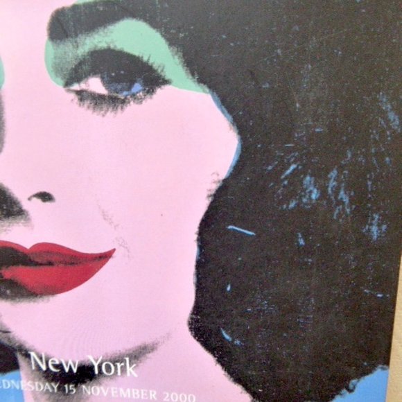 CHRISTIES POST WAR CATALOGUE November 2000 Andy Warhol Elizabeth Taylor Kelly - Picture 4 of 8